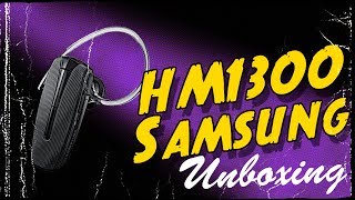 Samsung HM1300 Bluetooth Headset Unboxing [upl. by Britte]