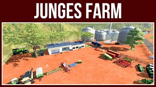 JUNGES FARM – Map Tour – Farming Simulator 22 [upl. by Kata518]