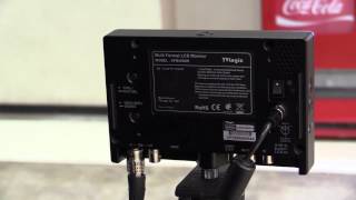 TVLOGIC Camera Monitor Products Sketch 2  KOBA 2014 [upl. by Anol179]