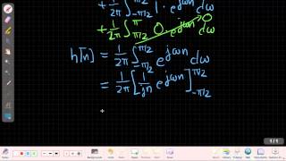 Ideal LPF Impulse Response [upl. by Ahsurej]