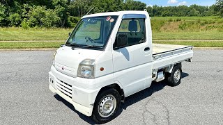 1999 MITSUBISHI MINICAB GDU62T  4WD  KEI TRUCK  JDM  WALK AROUND [upl. by Alison310]