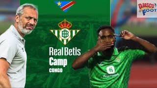 Cédric Bakambu ramène le Betis Séville en Rdc Une opportunité pour les jeunes talents [upl. by Pallas778]