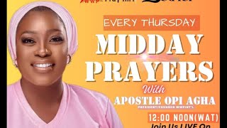 Midday Prayer With Apostle Opi Agha  18th July 2024 [upl. by Ezri]