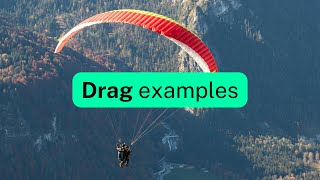 Drag examples [upl. by Anitsrik]