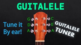 GUITALELE  Tuning Tuner [upl. by Alket]