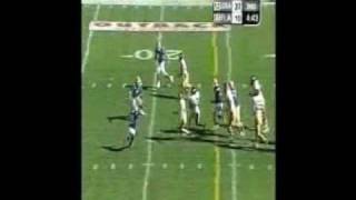 2004 Outback Bowl Iowa vs Florida Fred Russell TD [upl. by Hamrnand]