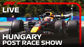 LIVE Hungarian Grand Prix PostRace Show [upl. by Lezley353]