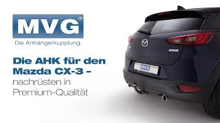 Die abnehmbare Anhängerkupplung für den Mazda CX3 [upl. by Henke803]