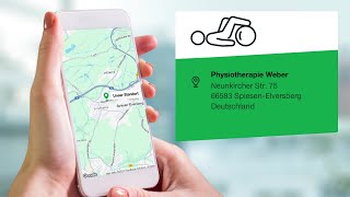 Physiotherapie Weber  Physiotherapeut in SpiesenElversberg [upl. by Rea]