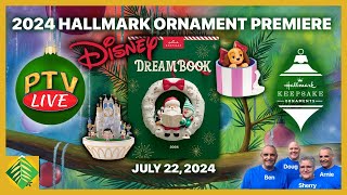 2024 Hallmark Keepsake Ornament Premiere  Disney Ornaments [upl. by Ploch]