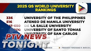 5 PH universities included in QS World Rankings 3 of which improved standings [upl. by Htbazile]