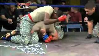 Military Combatives MMA  2010 Close Combat Middleweights  The Pentagon Channel [upl. by Ynatterb]