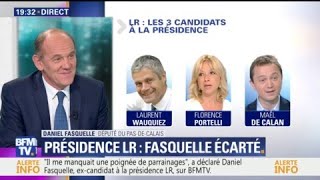 Élection à la présidence LR quotNous avons lutté à armes inégalesquot déclare Fasquelle [upl. by Paris]