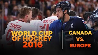 Canada vs Team Europe 🌎 2016 World Cup of Hockey Final 🌍 Full Game Highlights [upl. by Levitt653]