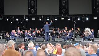 201809159122 lieÌ€ge musique force aeÌrienne belge [upl. by Assirim]