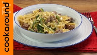 Pasta panna salsiccia e zucchine [upl. by Cassey]