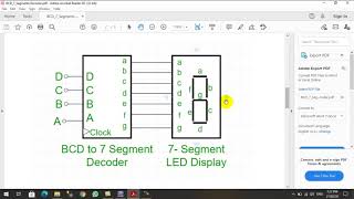 BCD 7 Segment Decoder [upl. by Zzaj]