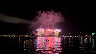 Seenachtfest Bodensee 2024  Feuerwerk Kreuzlingen [upl. by Aitnom]