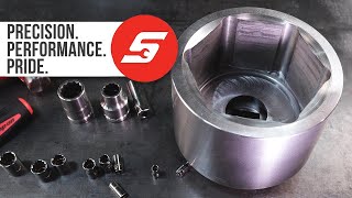 How Snapon makes Large Sockets  Precision in Manufacturing  Snapon Tools [upl. by Kcirtapnhoj804]