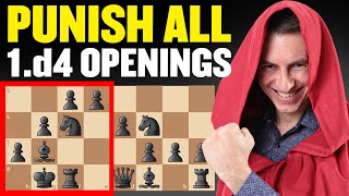 The Only Opening You Need As Black Against ALL 1d4 Openings [upl. by Yellac]