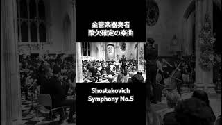 ショスタコーヴィチの交響曲第５番より一楽章② Shostakovich Symphony Shorts [upl. by Pucida630]