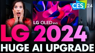 LG C4 amp G4 OLED TV Differences Are Getting Out of Hand  CES 2024 Lineup [upl. by Ailiec]