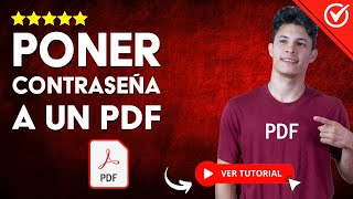 Cómo PONER CONTRASEÑA a un PDF  📄 Sin Programas 🔒 [upl. by Ahsinod977]