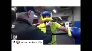 VASYL lOMACHENKO And Team Getting Ready For JORGE LINARES  ESNEWS BOXING [upl. by Innoc691]