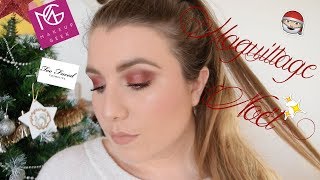 Tutoriel Maquillage ♡ Noël 2017 🎄 Makeup Geek amp Too Faced [upl. by Anas508]