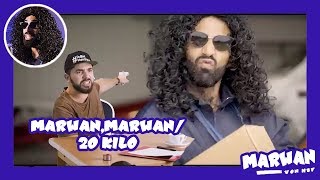 MARWAN MARWAN  20 KILO FEAT KHALID BOUNOUAR [upl. by Crompton]