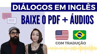 Diálogos em Inglês para Iniciantes Com Tradução BÁSICO [upl. by Welcome]