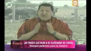 A las Once Las frases que nunca se olvidarán de Chávez 050313 [upl. by Ardnoek]