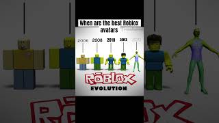 Roblox avatar history roblox robloxavatar robloxmemes robloxshorts robloxgames robloxtrend [upl. by Den]