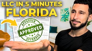 How to Start an LLC in Florida  Open Your LLC in 5 Minutes [upl. by Nagaet]