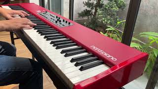 Nord Piano 1  Test Legacy Piano sound  Song Chỗ Kẻ Đá Vững An [upl. by Mildrid]