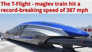 Chinas Unveiling Supersonic Flying Train Speed Of 4000kmh hyperloop americantrain [upl. by Fin777]