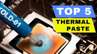 Top 5 Best Thermal Paste 2024 For Laptop PC CPU amp GPU  Review  Comparison [upl. by Tesler196]