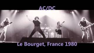 ACDC  Whole Lotta Rosie Le Bourget France 1980 [upl. by Alracal]