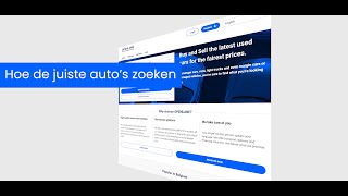 Hoe te zoeken naar de juiste autos  OPENLANE autoveilingen [upl. by Gelasius]