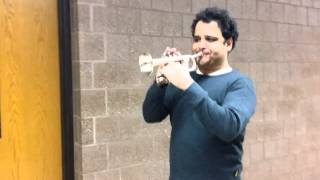 Getzen Piccolo Trumpet Demo 1 [upl. by Elyn989]