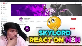 SKYLORD REACT ON M8N SkyLord M8n [upl. by Adiuqal]