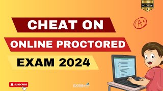 Best Ways How to Cheat on online proctored exam 2024 [upl. by Aneram]