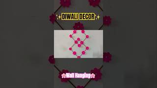 Diwali Wall Hanging For Home Decoration diwalicraft diwalispecial diydiwalidecor diwali2024 [upl. by Nirb]