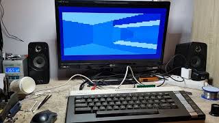 Atari 10512 test Numen demo [upl. by Ardnikal]