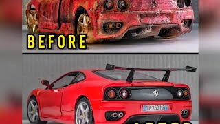 OLD FERRARİ RESTORATİON restoration asmr [upl. by Hanleigh]