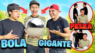 YAIR y VALDO se PELEAN FUERTE MIENTRAS HACEMOS UNA BOLA DE ALUMINIO GIGANTE ¡TERMINA MAL [upl. by Darrelle]