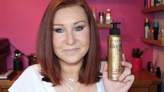 LOreal Elnett Volume Creme de Mousse  Review [upl. by Enileme]