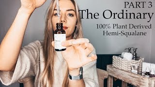 The Ordinary 100 Plant Derived HemiSqualane Review  Vegan amp Cruelty Free Skincare [upl. by Nymassej]