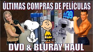 Últimas Compras de películas DVD amp Bluray para la Colección 39  Movie DVD amp BluRay Haul 39 [upl. by Yeloc]