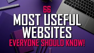 66 Most Useful Websites Everyone Should Know [upl. by Logan906]